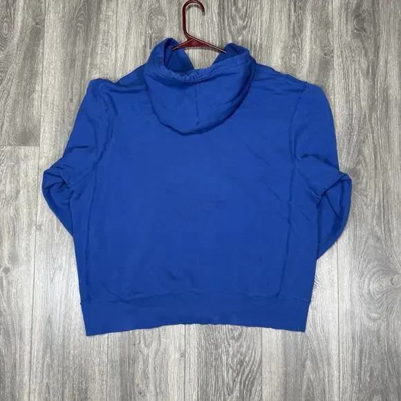 Nike Pitt Panthers Hoodie Sweatshirt Mens XL Blue Fleece Pullover Center Swoosh - Picture 3 of 10